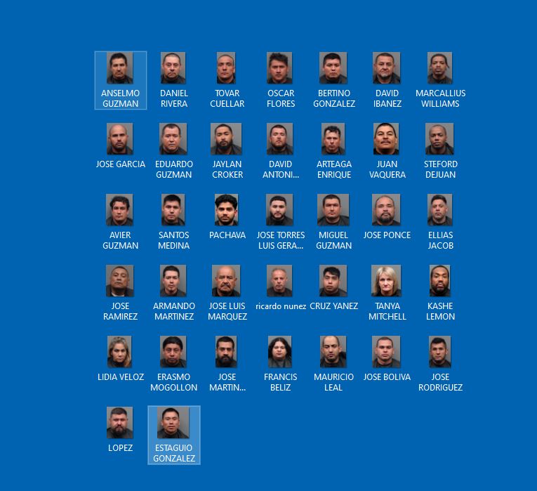 DETENIDOS POR EL ICE EN SMITH CO EN MAYO DE 2026